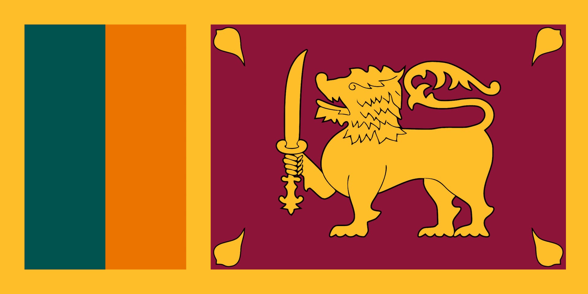Шри-Ланка flag